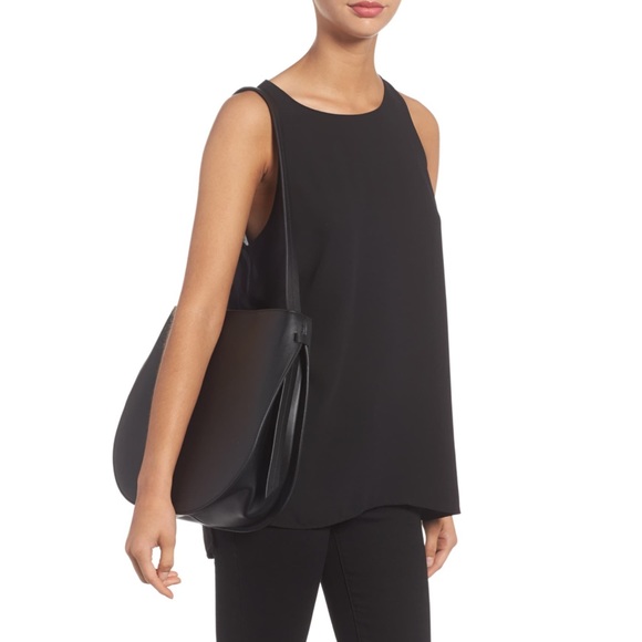 Steven Alan Handbags - USED STEVEN ALAN Helena Half Moon Leather Bag